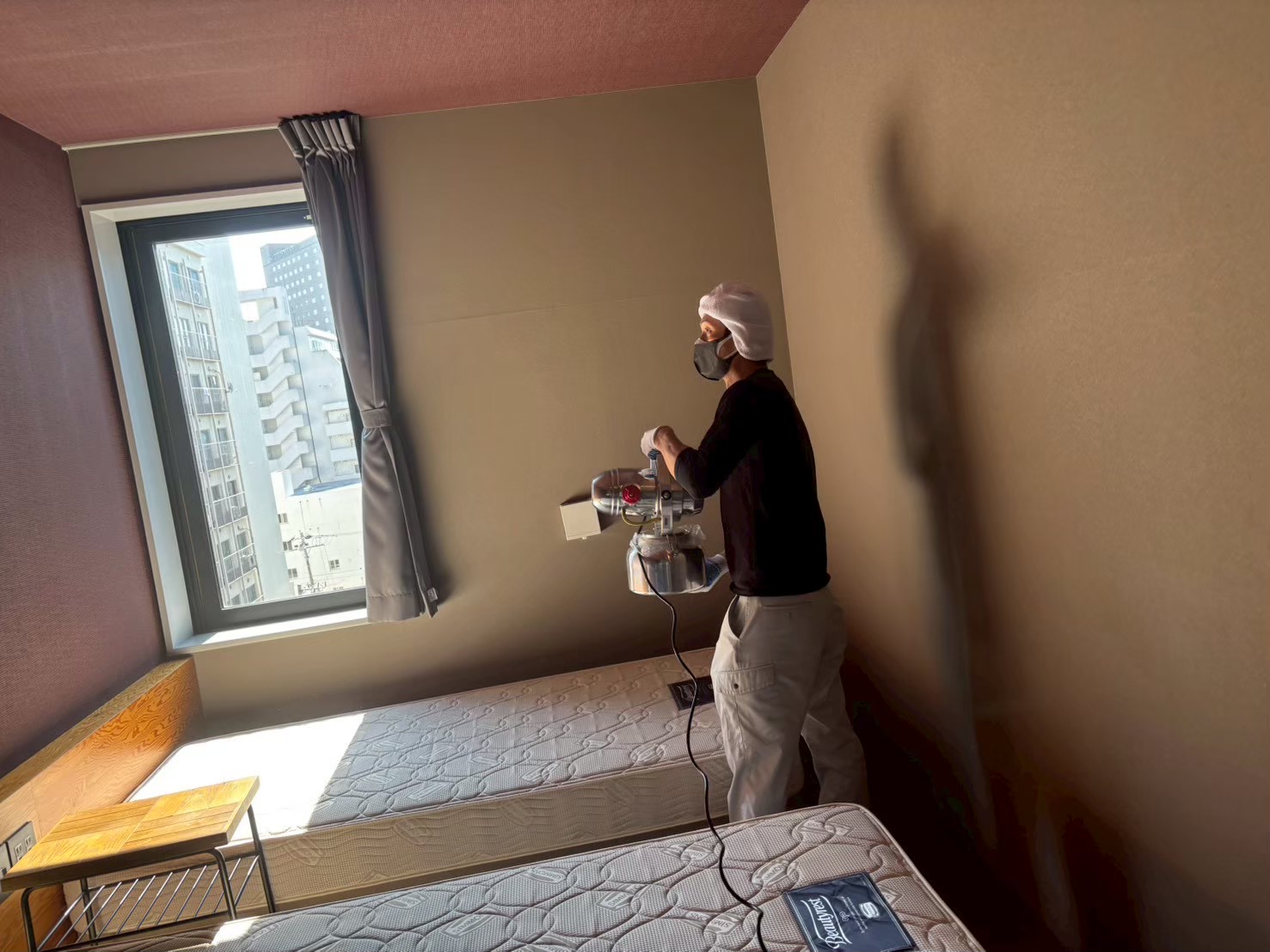 宿泊施設　ダニ駆除